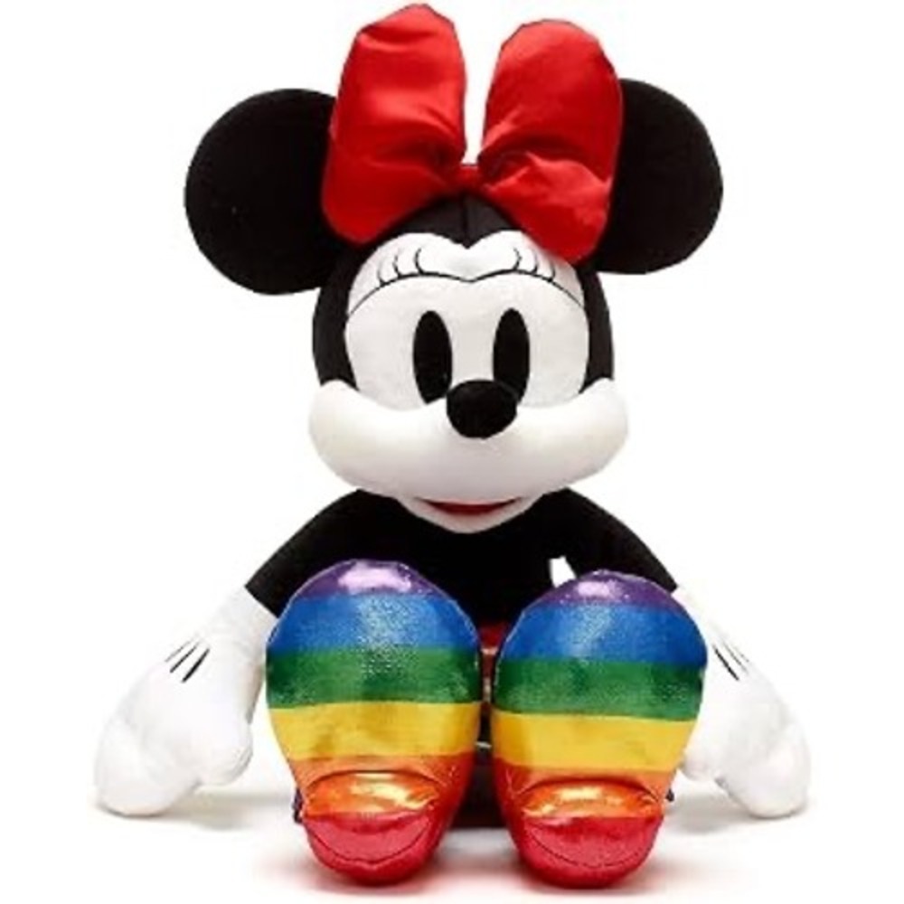 Disney Rainbow Collection 17" Minnie Mouse Plush‎ Pride 2021 NWT PRIDE🌈 Gift